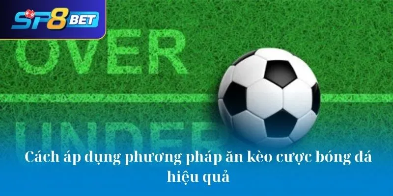Cách áp dụng những phương pháp ăn kèo cược bóng đá hiệu quả