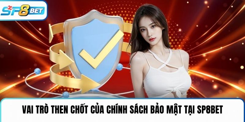 Vai trò then chốt của chính sách bảo mật tại SP8BET