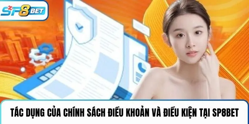 Tác dụng của chính sách điều khoản và điều kiện tại SP8BET