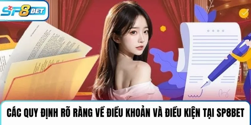 Các quy định rõ ràng về điều khoản và điều kiện tại SP8BET