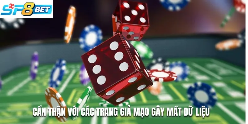 Cẩn thận với các trang giả mạo gây mất dữ liệu
