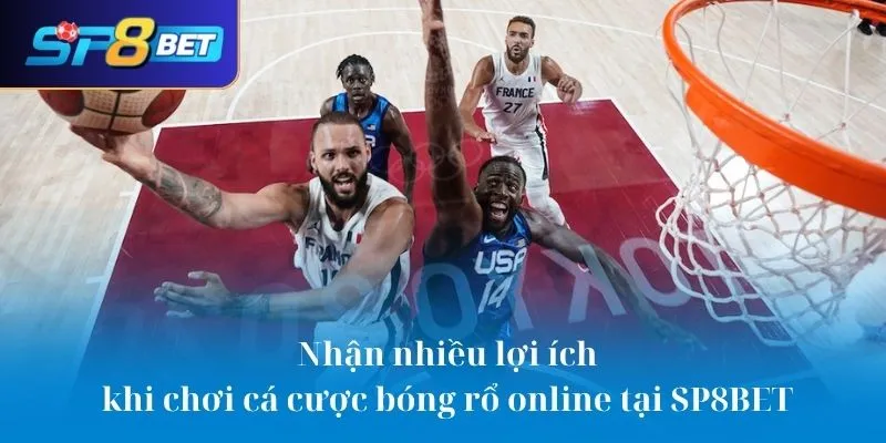 Nhận nhiều lợi ích khi chơi cá cược bóng rổ online tại SP8BET
