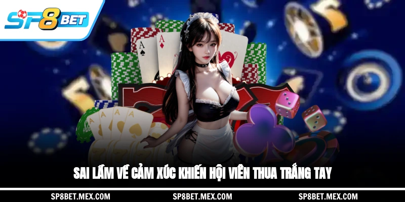 Sai lầm về cảm xúc khiến hội viên thua trắng tay